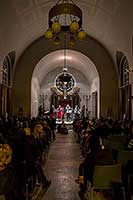 Lakomá Barka: Vánoční zpívání v Synagoze 7.12.2014, Advent a Vánoce v Českém Krumlově, foto: Lubor Mrázek (10/12)