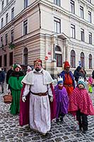 Tři králové, 6.1.2017, Advent a Vánoce v Českém Krumlově, foto: Lubor Mrázek (9/36)