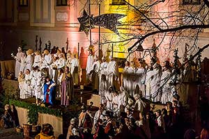 Živý Betlém, 23.12.2018, Advent a Vánoce v Českém Krumlově, foto: Lubor Mrázek (106/132)