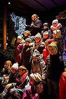 1. adventní neděle - otevření Adventu spojené s rozsvícením vánočního stromu, Český Krumlov 1.12.2019, foto: Lubor Mrázek (19/56)