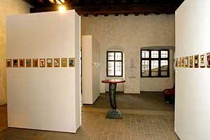 Otevření výstavy "Umění nad městem", 29. dubna 2006, Galerie české kultury, Máselnice na 2. nádvoří zámku Český Krumlov, foto: Lubor Mrázek (43/48)