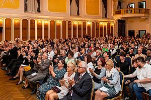 "Naše město žije uměním" - slavnostní koncert k 240. výročí ZUŠ Český Krumlov, Zámecká jízdárna 13. května 2022, foto: Lubor Mrázek (36/129)