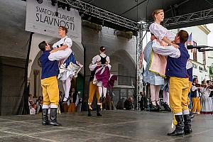 Svatováclavské slavnosti a Mezinárodní folklórní festival 2022 v Českém Krumlově, sobota 24. září 2022, foto: Lubor Mrázek (18/119)