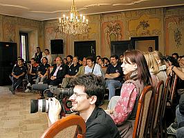 Česko - italský seminář, Slavnosti pětilisté růže 20. - 22. června 2003, foto: Lubor Mrázek (18/53)