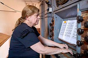 Dorothea Fleischmannová - varhanní koncert, Festival komorní hudby Český Krumlov 9. 7. 2023, foto: Lubor Mrázek (1/10)