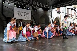 Svatováclavské slavnosti a Mezinárodní folklórní festival Český Krumlov, 29. a 30. září 2023, foto: Lubor Mrázek (140/255)
