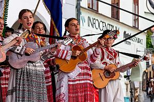 Svatováclavské slavnosti a Mezinárodní folklórní festival Český Krumlov, 29. a 30. září 2023, foto: Lubor Mrázek (149/255)