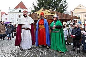 Tři králové, 6.1.2011, Advent a Vánoce v Českém Krumlově, foto: Lubor Mrázek (4/8)