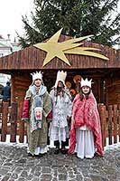 Tři králové, 6.1.2011, Advent a Vánoce v Českém Krumlově, foto: Lubor Mrázek (8/8)