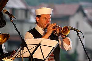 Jazzový koncert - Brass Band Prague, Festival komorní hudby Český Krumlov, 3.7.2012, foto: Lubor Mrázek (6/12)