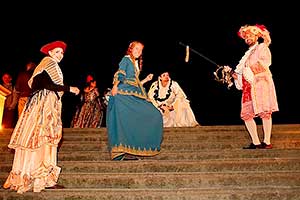Barokní noc na zámku Český Krumlov ® a barokní pantomima s hudbou Antonia Vivaldiho, 28.6 a 29.6.2013, Festival komorní hudby Český Krumlov, foto: Lubor Mrázek (71/80)