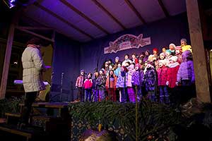 3. adventní neděle - společné zpívání u vánočního stromu, 15.12.2013, foto: Lubor Mrázek (20/28)
