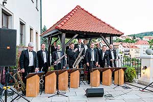 Jazzband schwarzenberské gardy & the orchestra Harlemania, 1.7.2014, Festival komorní hudby Český Krumlov, foto: Lubor Mrázek (36/36)