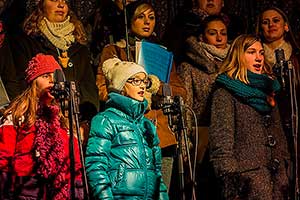 Hudebně poetické otevření adventu 30.11.2014, Advent a Vánoce v Českém Krumlově 2014, foto: Lubor Mrázek (19/40)