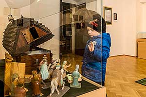 Vánoční výstava v Regionálním muzeu 14.12.2014, Advent a Vánoce v Českém Krumlově, foto: Lubor Mrázek (8/12)