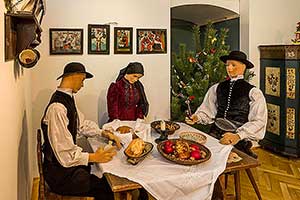 Vánoční výstava v Regionálním muzeu 14.12.2014, Advent a Vánoce v Českém Krumlově, foto: Lubor Mrázek (10/12)