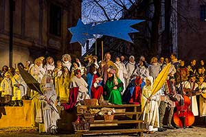 Živý Betlém, 23.12.2014, Advent a Vánoce v Českém Krumlově, foto: Lubor Mrázek (24/68)