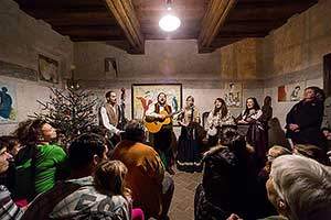 Kapka - tradiční vánoční koncert českokrumlovské folkové kapely, 25.12.2014, foto: Lubor Mrázek (4/8)