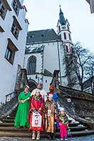 Tři králové, 6.1.2015, Advent a Vánoce v Českém Krumlově, foto: Lubor Mrázek (1/20)
