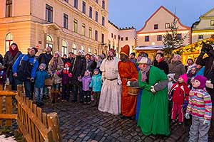 Tři králové, 6.1.2015, Advent a Vánoce v Českém Krumlově, foto: Lubor Mrázek (19/20)
