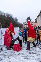 Masopustní průvod v Českém Krumlově, 17. února 2015, foto: Lubor Mrázek (118/136)