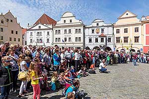 Slavnostní akt u příležitosti 70. výročí konce II. světové války, náměstí Svornosti Český Krumlov, 8.5.2015, foto: Lubor Mrázek (13/36)