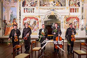 Jan Simon a Heroldovo kvarteto, 2.7.2015, Festival komorní hudby Český Krumlov, foto: Lubor Mrázek (9/12)