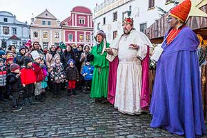 Tři králové, 6.1.2016, Advent a Vánoce v Českém Krumlově, foto: Lubor Mrázek (6/20)