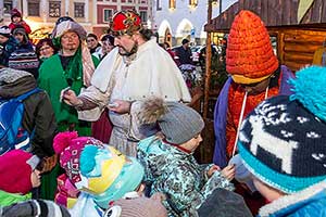 Tři králové, 6.1.2016, Advent a Vánoce v Českém Krumlově, foto: Lubor Mrázek (11/20)