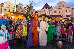 Tři králové, 6.1.2016, Advent a Vánoce v Českém Krumlově, foto: Lubor Mrázek (20/20)