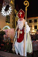 Mikulášská nadílka 5.12.2017, Advent a Vánoce v Českém Krumlově, foto: Lubor Mrázek (26/56)