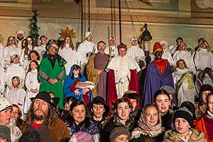 Živý Betlém, 23.12.2017, Advent a Vánoce v Českém Krumlově, foto: Lubor Mrázek (46/92)