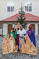 Tři králové, 6.1.2018, Advent a Vánoce v Českém Krumlově, foto: Lubor Mrázek (1/28)