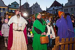 Tři králové, 6.1.2018, Advent a Vánoce v Českém Krumlově, foto: Lubor Mrázek (23/28)