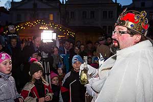 Tři králové, 6.1.2018, Advent a Vánoce v Českém Krumlově, foto: Lubor Mrázek (24/28)
