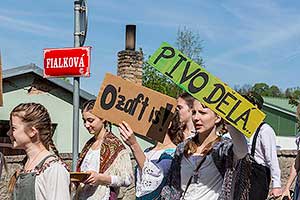 V. Studentský majáles, Kouzelný Krumlov 27.4.2018, foto: Lubor Mrázek (30/136)