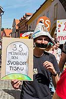 V. Studentský majáles, Kouzelný Krumlov 27.4.2018, foto: Lubor Mrázek (64/136)