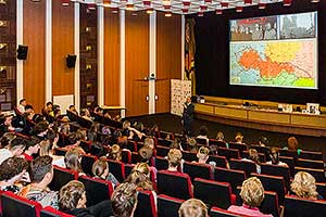 Českoslovenští letci ve druhé světové válce - přednáška pro školy, 3.5.2018, foto: Lubor Mrázek (8/28)