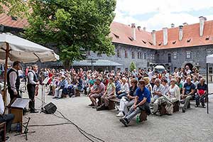 Jazzband Schwarzenberské gardy, Festival komorní hudby Český Krumlov 1.7.2018, foto: Lubor Mrázek (16/16)
