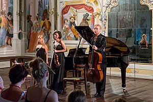 Kinsky Trio Prague, Festival komorní hudby Český Krumlov 7.7.2018, foto: Lubor Mrázek (7/28)