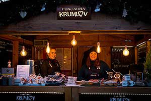 Adventní a Vánoční trh na náměstí Svornosti v Českém Krumlově, prosinec 2018, foto: Lubor Mrázek (60/60)