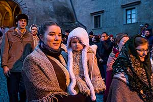 Živý Betlém, 23.12.2018, Advent a Vánoce v Českém Krumlově, foto: Lubor Mrázek (15/132)