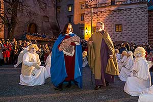 Živý Betlém, 23.12.2018, Advent a Vánoce v Českém Krumlově, foto: Lubor Mrázek (28/132)