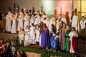Živý Betlém, 23.12.2018, Advent a Vánoce v Českém Krumlově, foto: Lubor Mrázek (104/132)