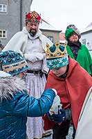 Tři králové, 6.1.2019, Advent a Vánoce v Českém Krumlově, foto: Lubor Mrázek (8/32)
