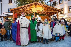 Tři králové, 6.1.2019, Advent a Vánoce v Českém Krumlově, foto: Lubor Mrázek (19/32)