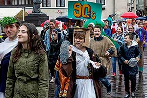 VI. Studentský majáles, Kouzelný Krumlov 30.4.2019, foto: Lubor Mrázek (5/48)