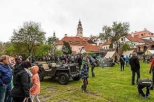 Bitva o Krumlov, oslava konce 2. světové války v Českém Krumlově 4.5.2019, foto: Lubor Mrázek (60/64)