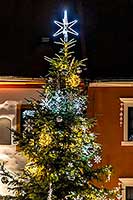 1. adventní neděle - otevření Adventu spojené s rozsvícením vánočního stromu, Český Krumlov 1.12.2019, foto: Lubor Mrázek (31/56)