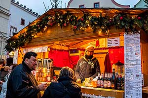 1. adventní neděle - otevření Adventu spojené s rozsvícením vánočního stromu, Český Krumlov 1.12.2019, foto: Lubor Mrázek (34/56)
